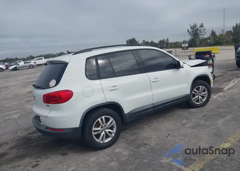 2016 Volkswagen Tiguan S from USA, damaged, VIN WVGAV7AX4GW506394